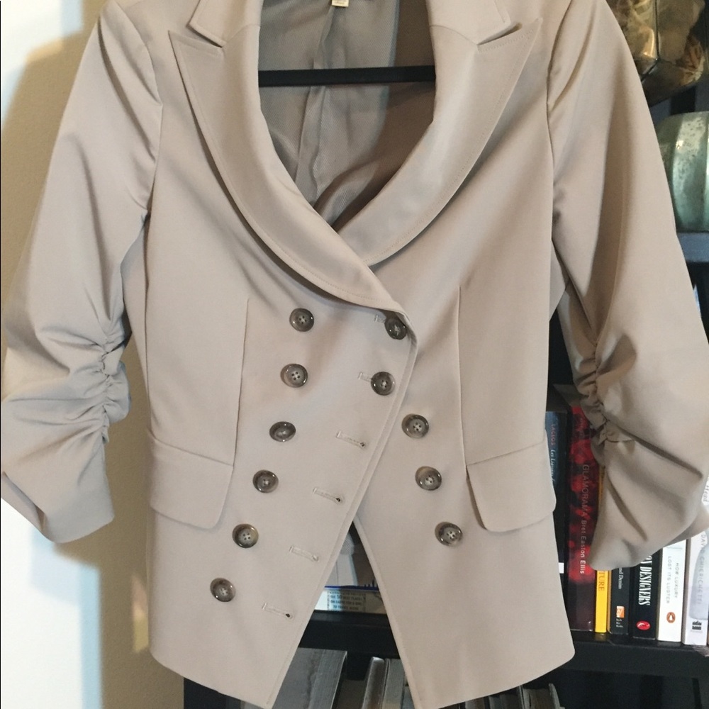 Elizabeth & James Military Blazer 6 /  S - Picture 3 of 6